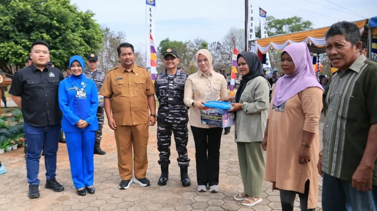 Wabup Bintan Apresiasi Baksos dan Pemeriksaan Kesehatan Lanal Bintan