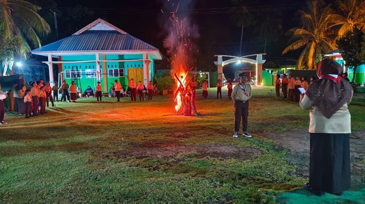 Pramuka MIN 1 Bintan Gelar Perkemahan PERAKA 2026, Latih Kemandirian Siswa