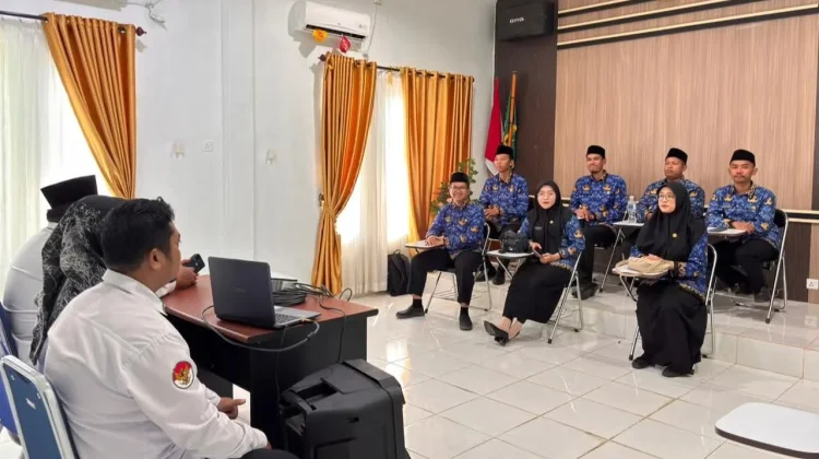 Kemenag Lingga Lantik Tujuh Pejabat Fungsional