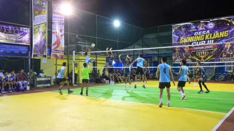 Turnamen Voli Gunung Kijang Cup III Resmi Dibuka
