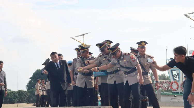 Polres Bintan Gelar Ziarah Peringati Hari Bhayangkara ke-80