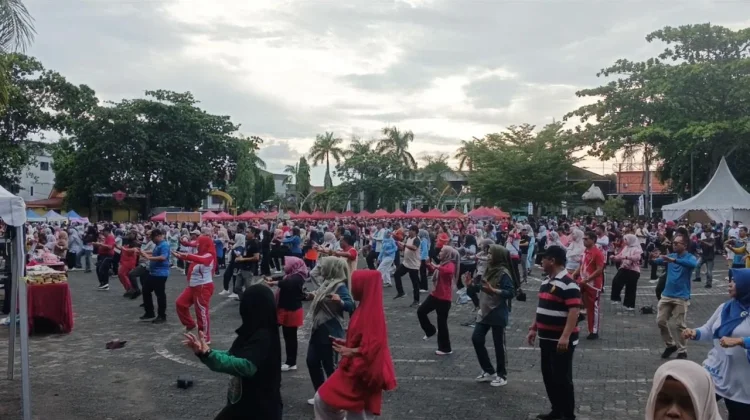 ASN Tanjungpinang Diajak Jaga Kebugaran lewat Senam Rutin