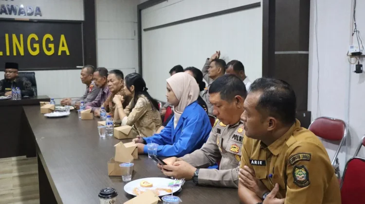 Polres Lingga Satukan Tokoh Masyarakat Jaga Kamtibmas
