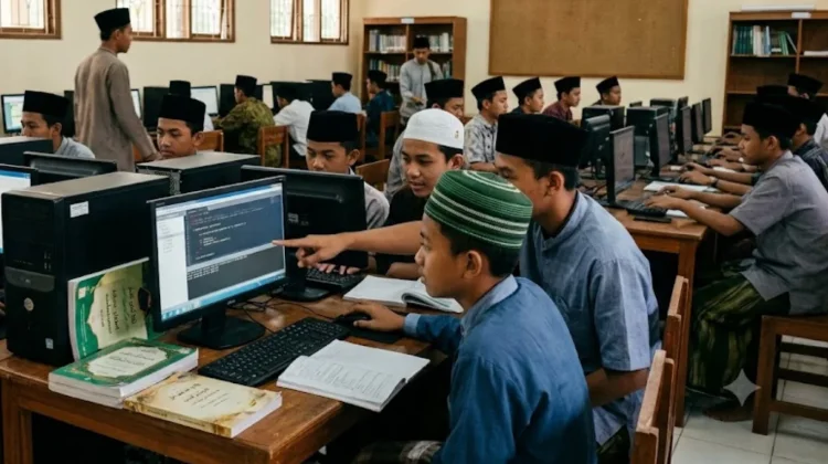 Santri Dibekali Kompetensi Digital Bersertifikat