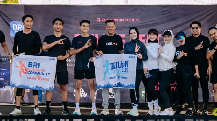 BRI Tanjungpinang Turut Dukung Kegiatan Gaya Hidup Sehat