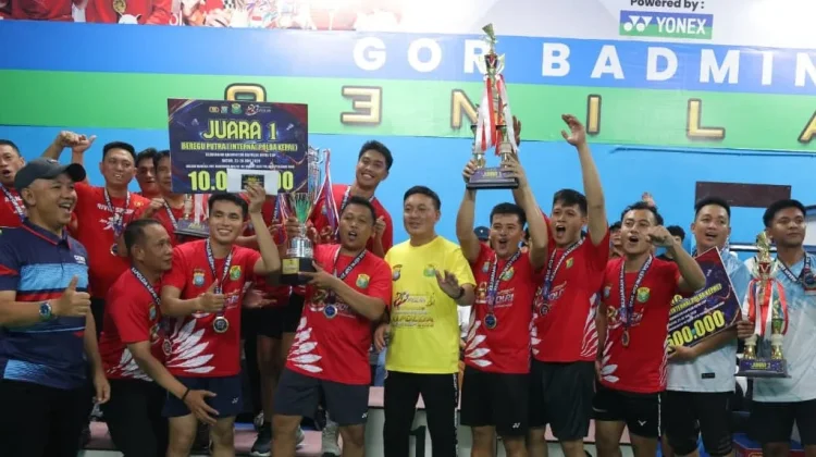 Turnamen Bulu Tangkis Polda Kepri Ajang Mengasah Pengalaman Bertanding Atlet
