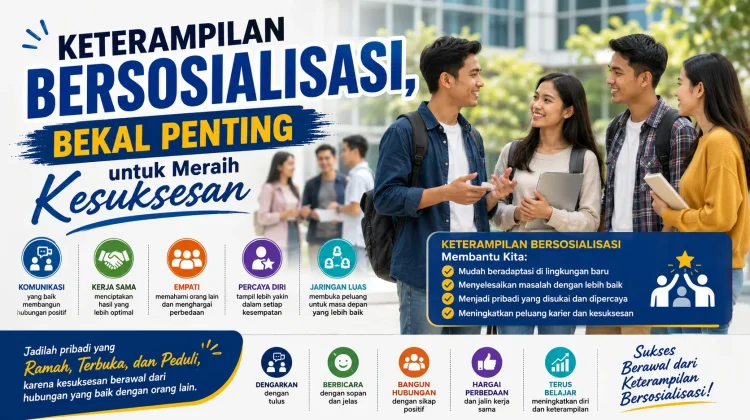 Keterampilan Bersosialisasi, Bekal Penting untuk Meraih Kesuksesan