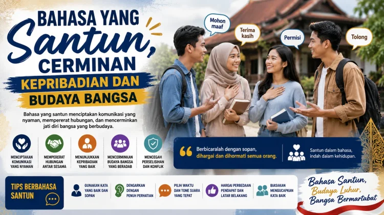 Bahasa yang Santun, Cerminan Kepribadian dan Budaya Bangsa