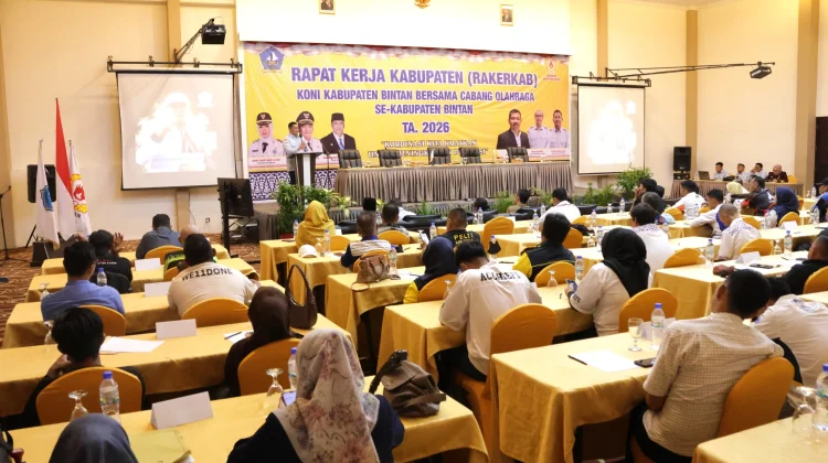 KONI Bintan Susun Strategi Pembinaan Atlet menuju Peningkatan Prestasi