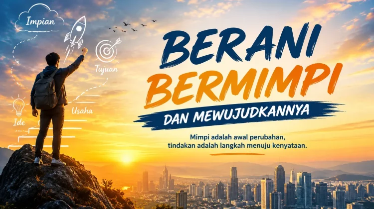 Berani Bermimpi dan Mewujudkannya