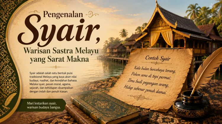 Pengenalan Syair, Warisan Sastra Melayu yang Sarat Makna