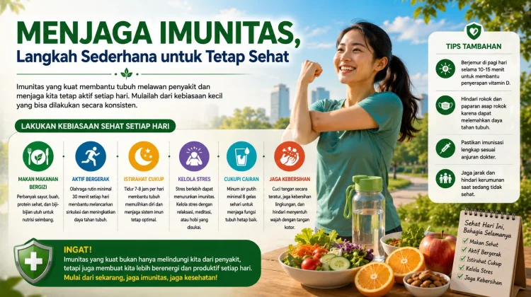 Menjaga Imunitas, Langkah Sederhana untuk Tetap Sehat