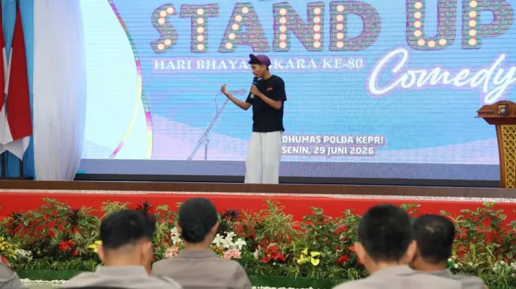 Wakapolda Kepri Resmi Buka Lomba Stand Up Comedy