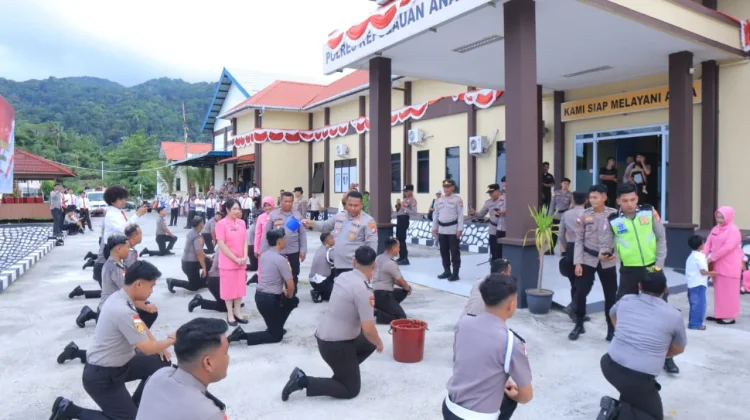 Kapolres Anambas: Naik Pangkat Jadikan Amanah Meningkatkan Pengabdian Kepada Mas