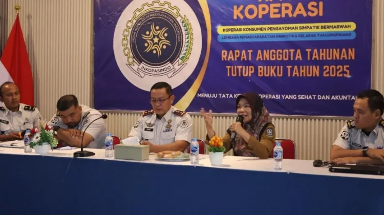 Koperasi Lapas Narkotika Tanjungpinang Gelar RAT Tahun Buku 2025
