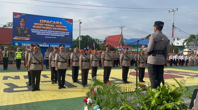 Polresta Tanjungpinang Rotasi Delapan Pejabat Perkuat Pelayanan Masyarakat