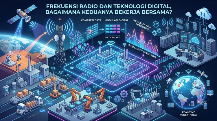 Frekuensi Radio dan Teknologi Digital, Bagaimana Keduanya Bekerja Bersama?