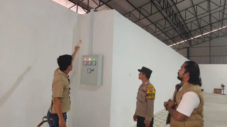 Diduga Curi Kabel di Kopdes Merah Putih Teluk Bakau, Pemuda Diamankan Polisi