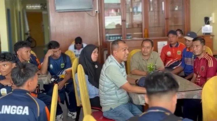 Wabup Sambangi Atlet POPDA, Suntik Semangat Raih Prestasi
