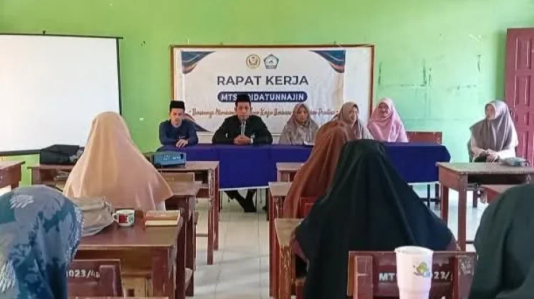 MTs Aqidatunnajin Evaluasi Kinerja, Susun Strategi Tingkatkan Mutu