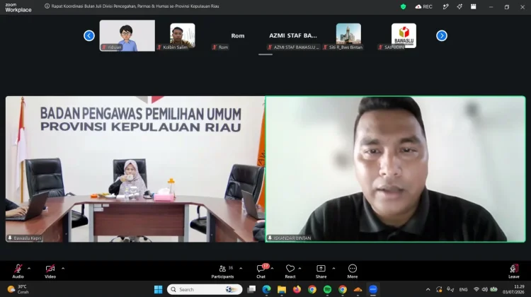 Bawaslu Bintan Perketat Pengawasan Pemutakhiran Data Pemilih