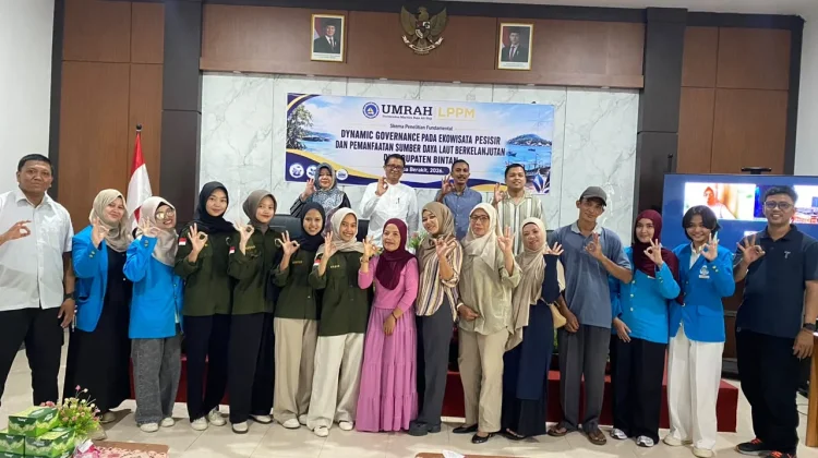 UMRAH Dorong Tata Kelola Ekowisata Pesisir Berkelanjutan di Bintan
