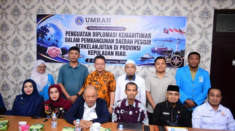 UMRAH Bahas Penguatan Diplomasi Maritim untuk Pesisir Berkelanjutan Kepri