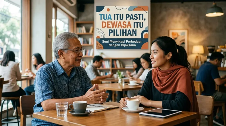 Tua Itu Pasti, Dewasa Itu Pilihan: Seni Menyikapi Perbedaan dengan Bijaksana