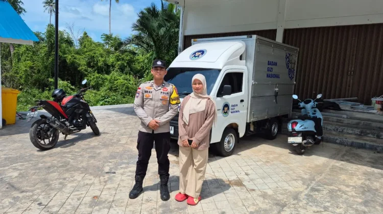 Bhabinkamtibmas Amankan Aktivitas SPPG Daik Lingga