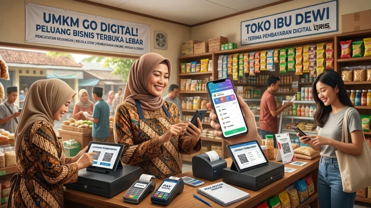 UMKM semakin Go Digital, Peluang Bisnis Lokal Terbuka Lebar