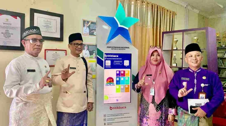 Perpustakaan Cermin Pintar Hadirkan Tugu Titik Baca Pertama di Kepri