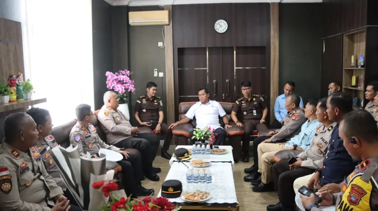 Polres Perkuat Sinergi Bersama Kejari dan Lanal Dabo