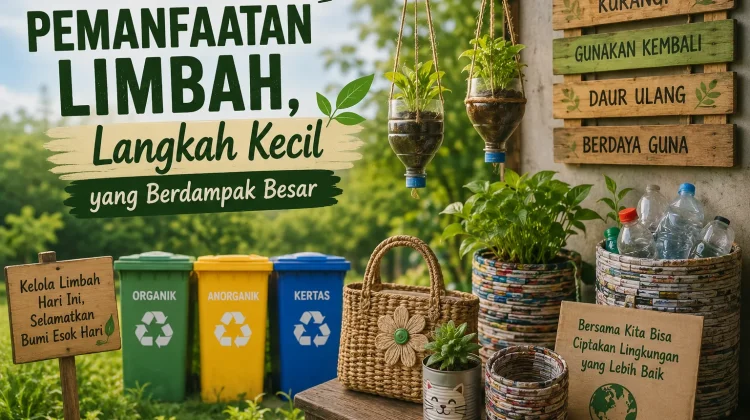 Pemanfaatan Limbah, Langkah Kecil yang Berdampak Besar