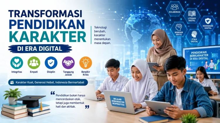 Transformasi Pendidikan Karakter di Era Digital