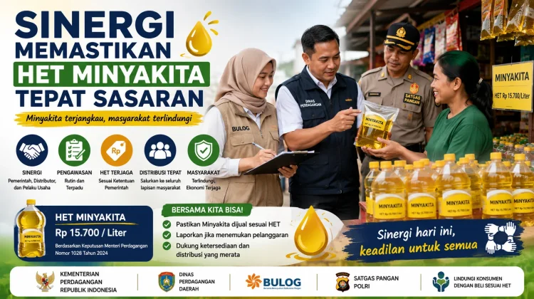 Sinergi Memastikan HET Minyakita Tepat Sasaran