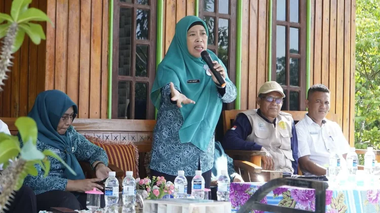 PKK Lingga Salurkan Bibit Kelapa, Dorong Pencegahan Stunting