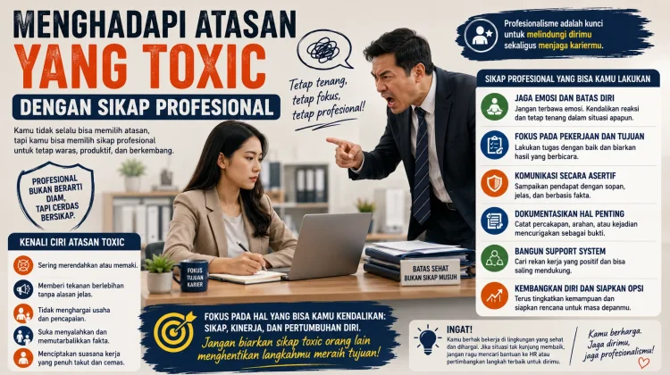 Menghadapi Atasan yang Toxic dengan Sikap Profesional