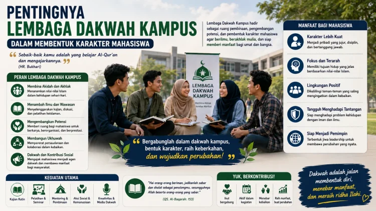 Pentingnya Lembaga Dakwah Kampus dalam Membentuk Karakter Mahasiswa