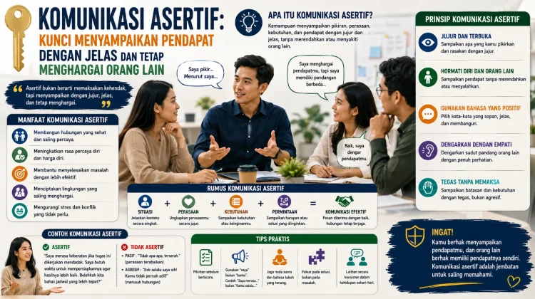 Kunci Menyampaikan Pendapat dengan Jelas dan Tetap Menghargai Orang Lain