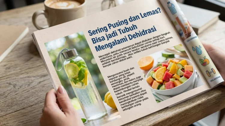 Sering Pusing dan Lemas? Bisa jadi Tubuh Mengalami Dehidrasi