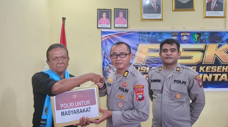 Polres Bintan Beri Layanan Kesehatan Gratis bagi Warga lewat Program PSK