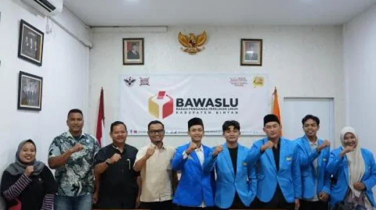 Bawaslu Bintan dan PMII Perkuat Sinergi Pengawasan Partisipatif