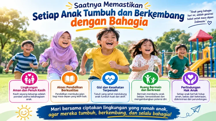 Saatnya Memastikan Setiap Anak Tumbuh dan Berkembang dengan Bahagia