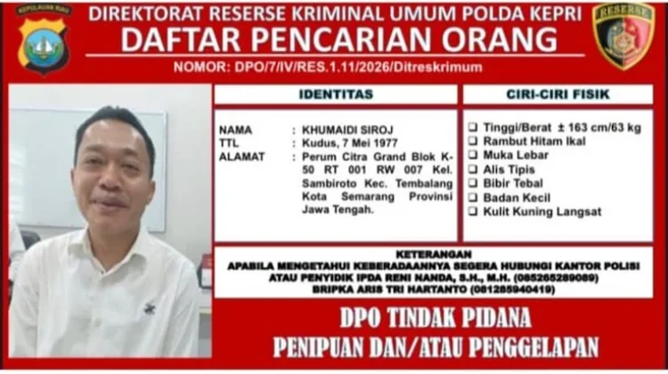Ditreskrimum Polda Kepri Laksanakan Tahap II Perkara Dugaan Penipuan
