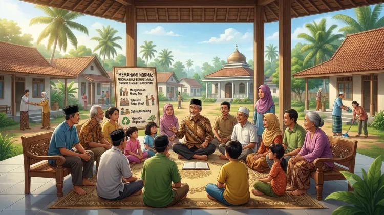 Memahami Norma Pedoman Hidup Bermasyarakat yang Menjaga Keharmonisan