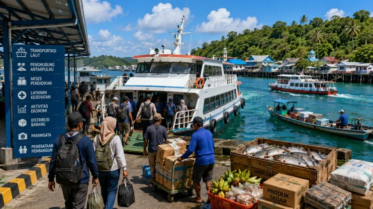 Transportasi Laut, Penghubung Kehidupan Masyarakat Kepulauan