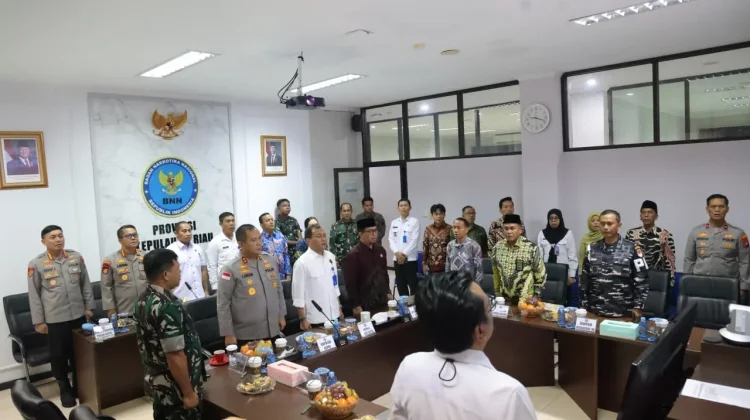 Kapolda Kepri Hadiri HANI, Perkuat Sinergi Perangi Narkotika Bersama