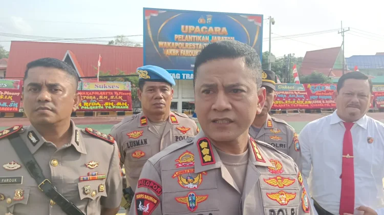 AKBP Farouk Oktora Resmi Jabat Wakapolresta Tanjungpinang