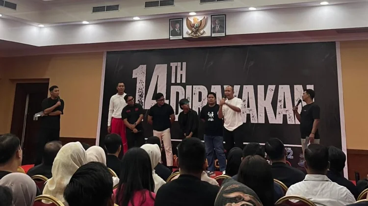 Oki Rengga Meriahkan "14 Dirayakan" Stand Up Comedy Tanjungpinang