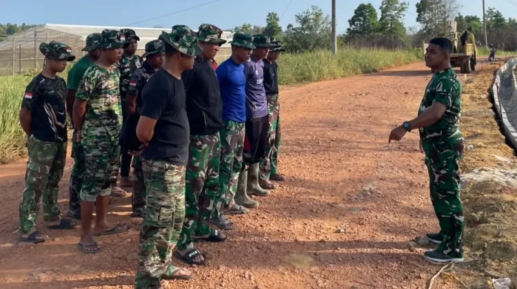 Apel Pagi Awali Pengerjaan Program TMMD